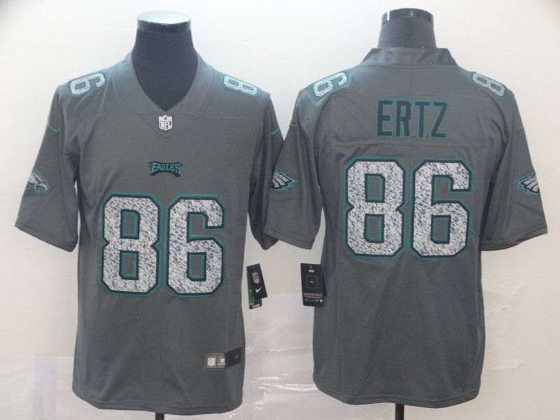 Men Philadelphia Eagles #86 Ertz Nike Teams Gray Fashion Static  Limited NFL Jersey